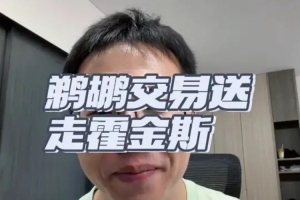 解说:鹈鹕签马瑟林后急于清理霍金斯来降薪 灰熊稳赚还捞选秀权